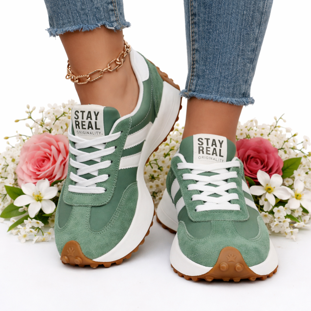 Lace Up Sport Shoes