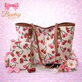 Cherry Tote Bag Combo | 2pcs/Set Women's Large Capacity Cherry Pattern Handbag