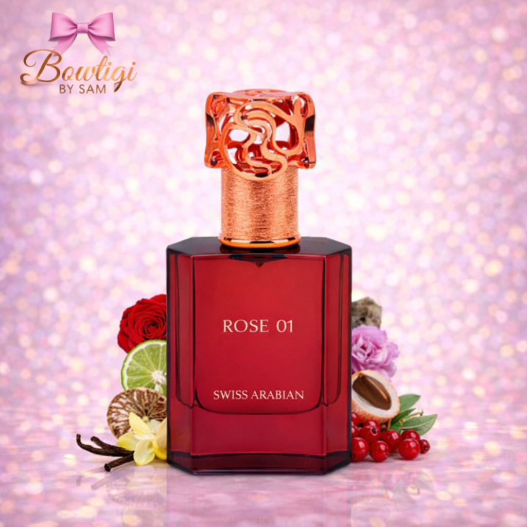 Rose 01 by Swiss Arabian | Floral Fruity Eau de Parfum