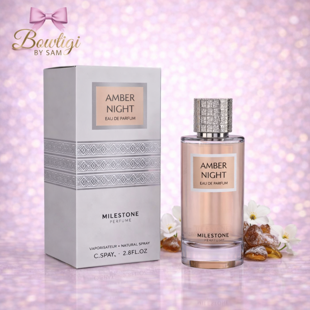 Amber Night by Milestone Perfumes | Warm Amber Oriental Eau de Parfum