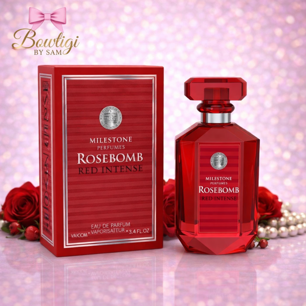 Rosebomb Red Intense by Milestone Perfumes | Fruity Floral Eau de Parfum