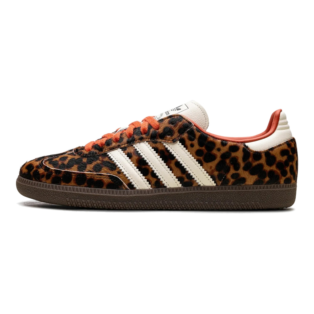 Samba Leopard Print Orange Lace