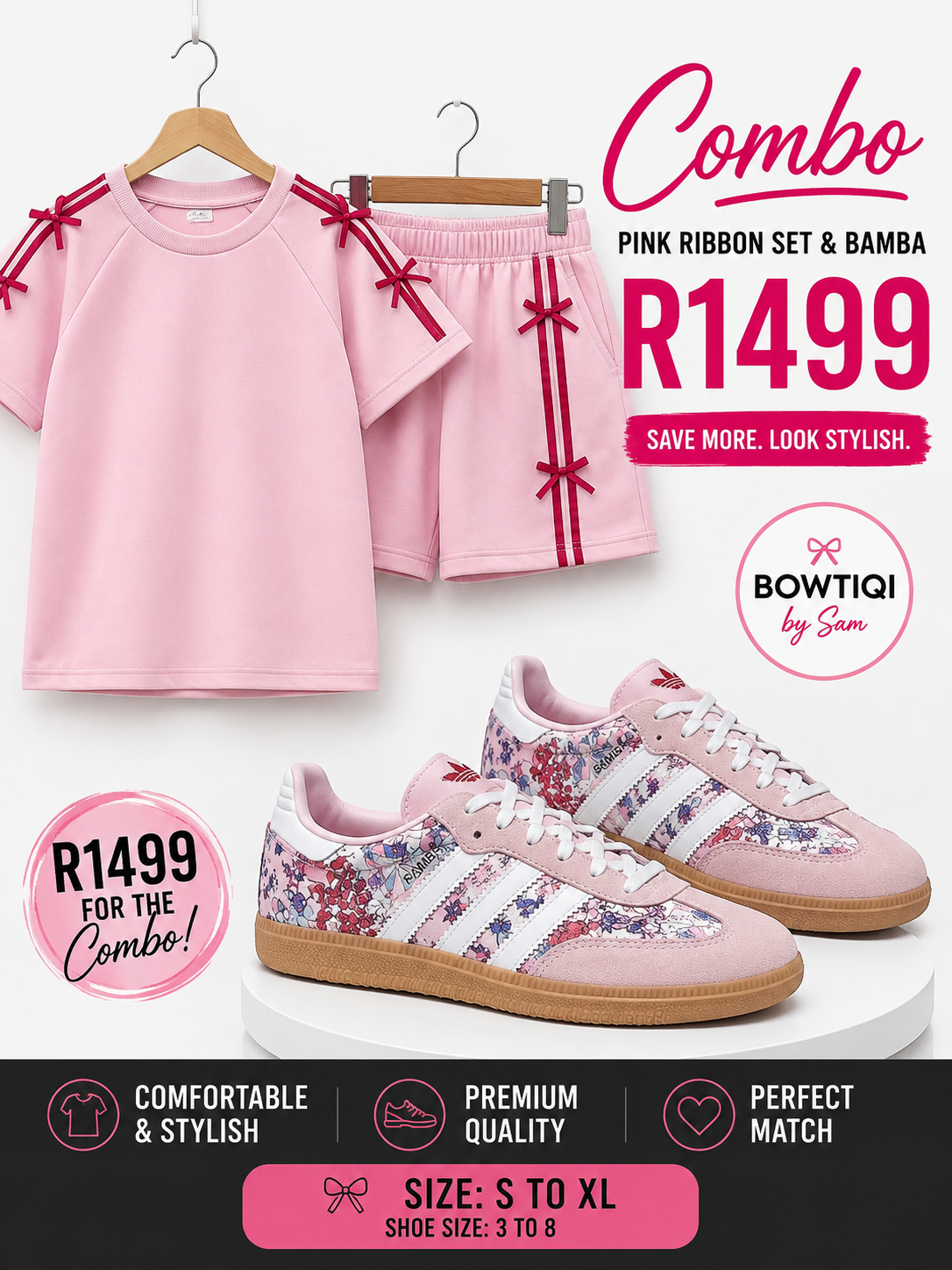 Pink Bow Combo