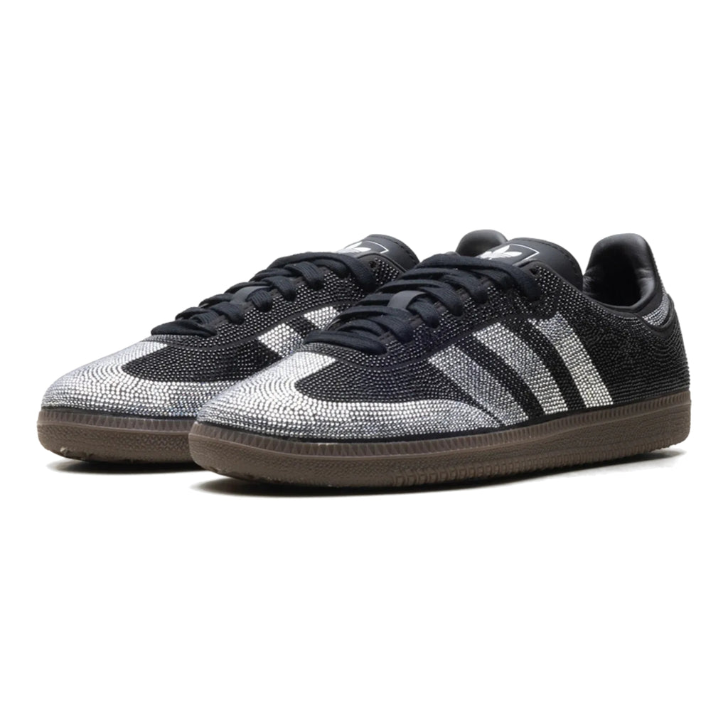 Samba Rinestone Black/Silver Stripe
