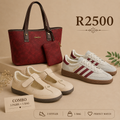 Cotton Road Mary Jane Red Combo