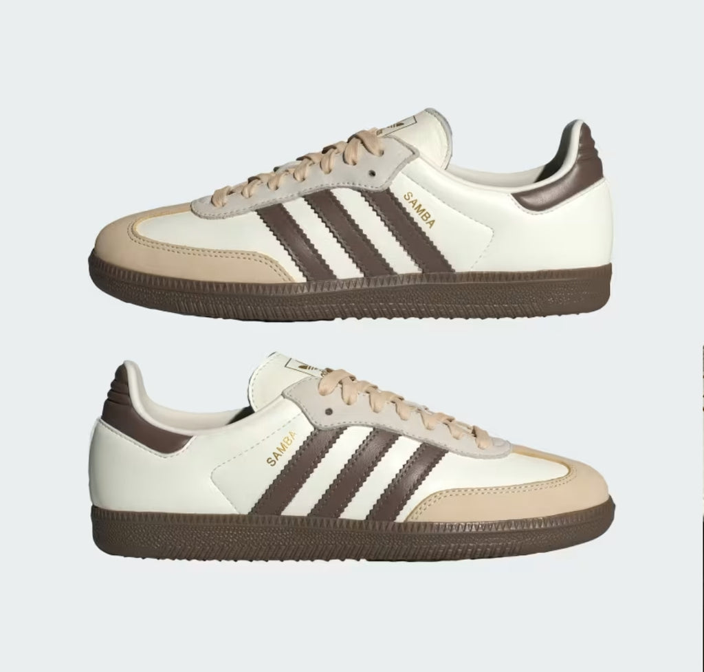 Samba Cream /Brown Stripe