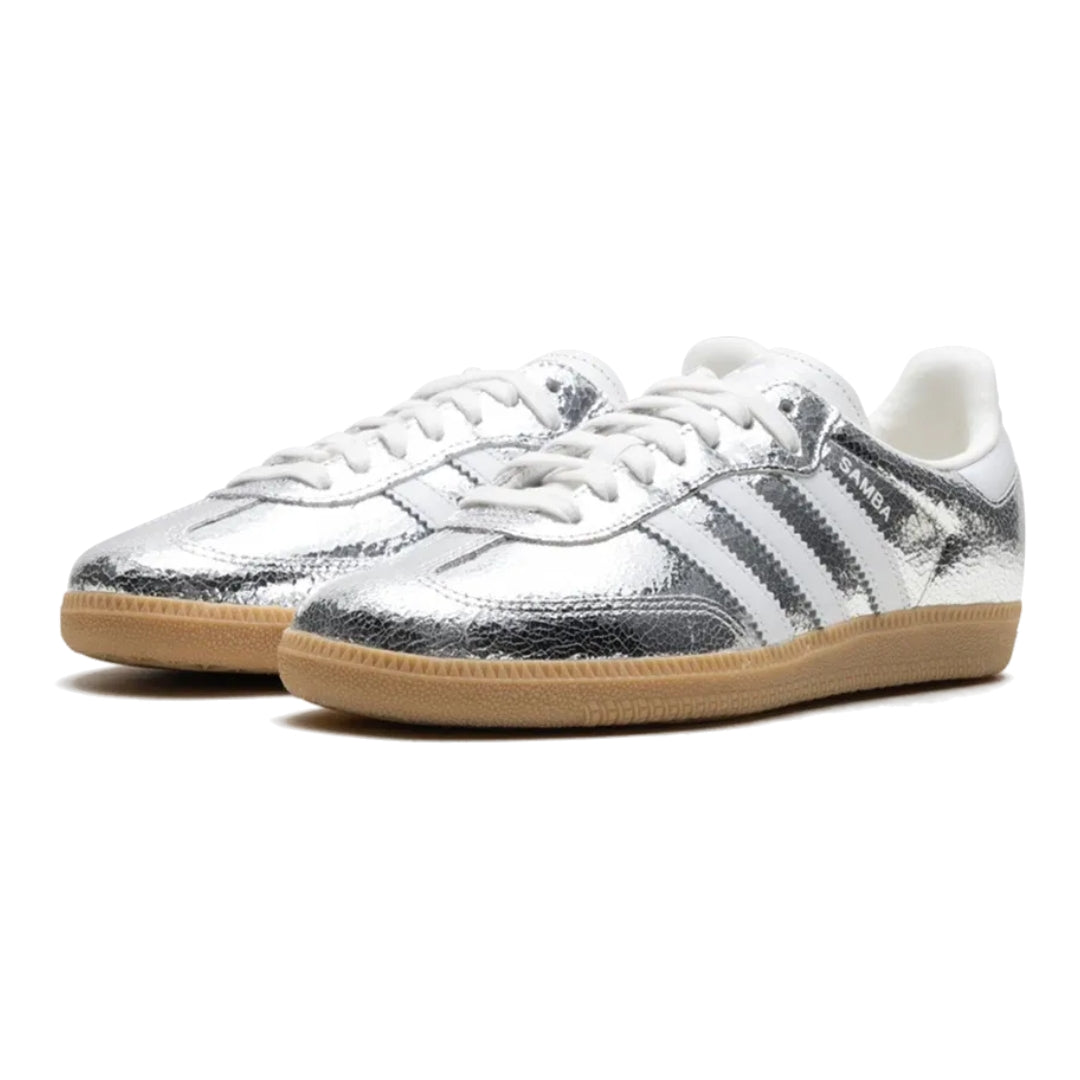 Samba Silver / White Stripe
