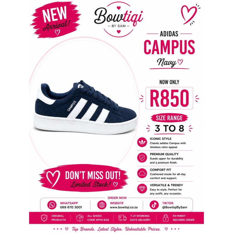 Adidas Campus Navy