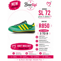 Adidas SL L72 Bafana Green