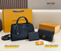 Louis Vuitton Tote Bag Black Combo