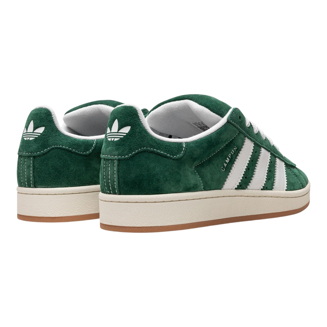 Campus Brushed Green and White Stripe