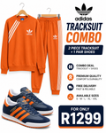 Adidas Orange Navy Combo Unisex