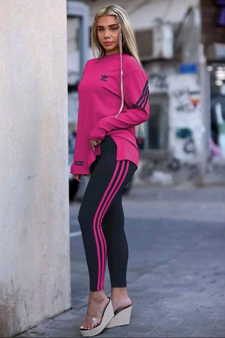 Adidas Ladies Tights And Top