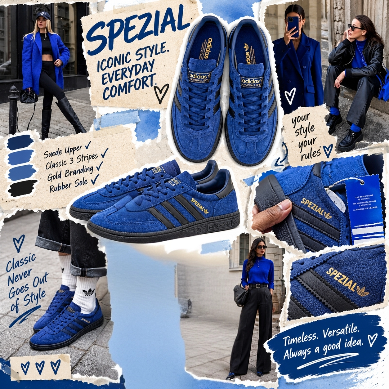 Spezial Navy/ Black