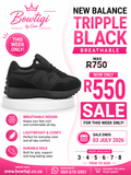 New Balance Tripple Black