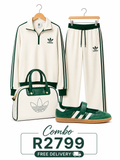 Adidas Original Cream Green Combo