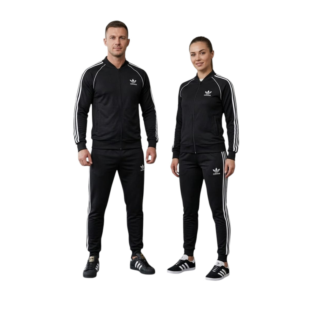 Adidas Unisex Full Zip Tracksuits