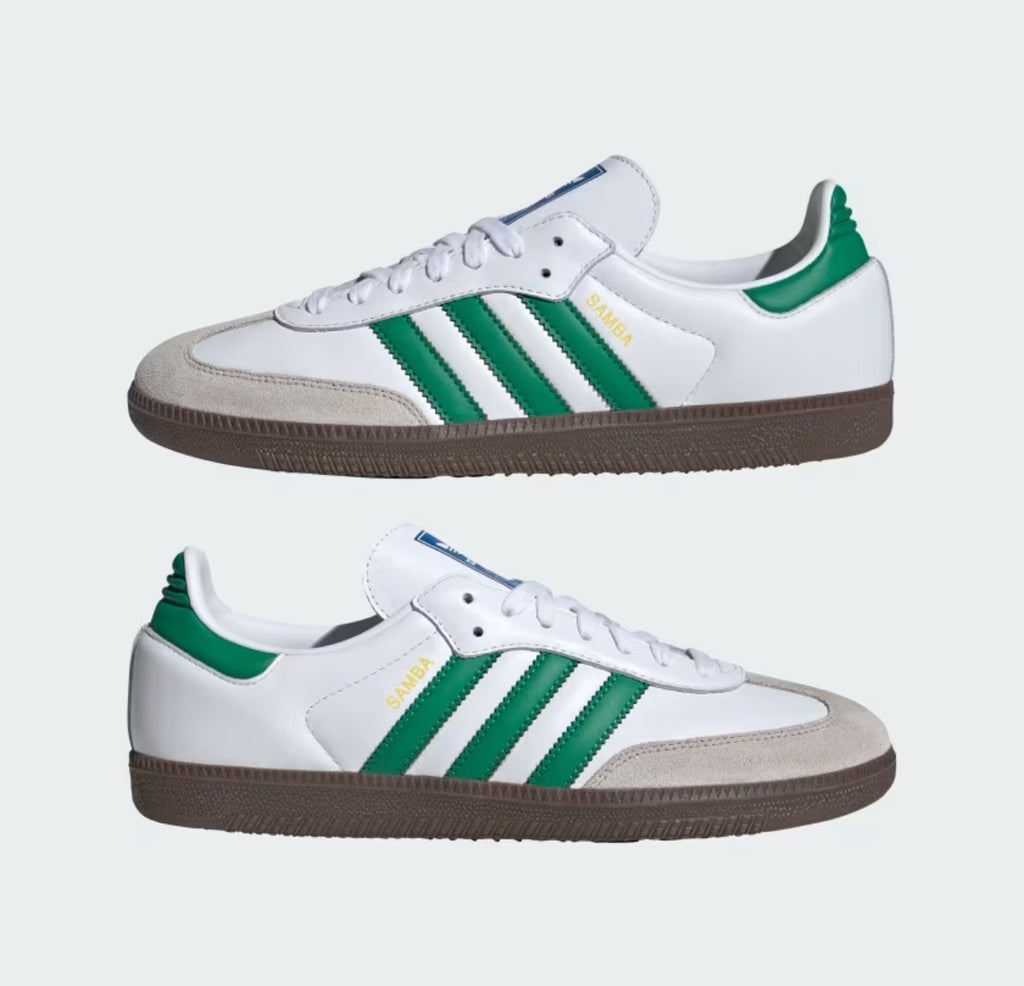 Samba White /Green Stripe OG