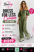 Green Jumpsuit Combo