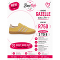 Adidas Gazelle Yellow Bliss