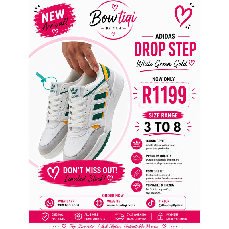 Adidas Drop Step Bafana Green