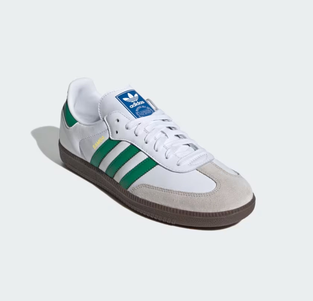 Samba White /Green Stripe OG