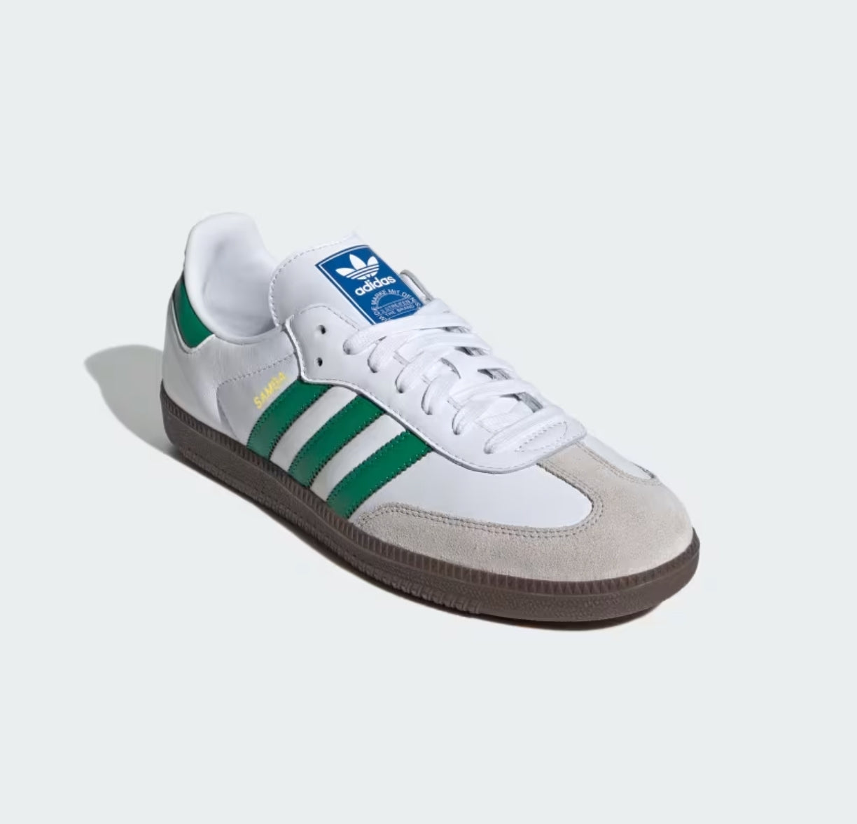 Samba White /Green Stripe OG