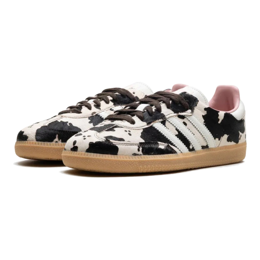 Samba Cowprint / White Stripe