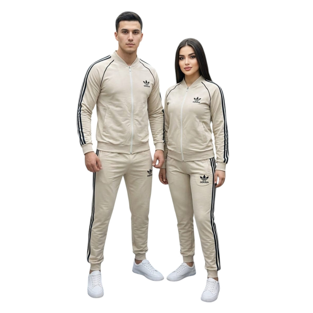 Adidas Unisex Full Zip Tracksuits