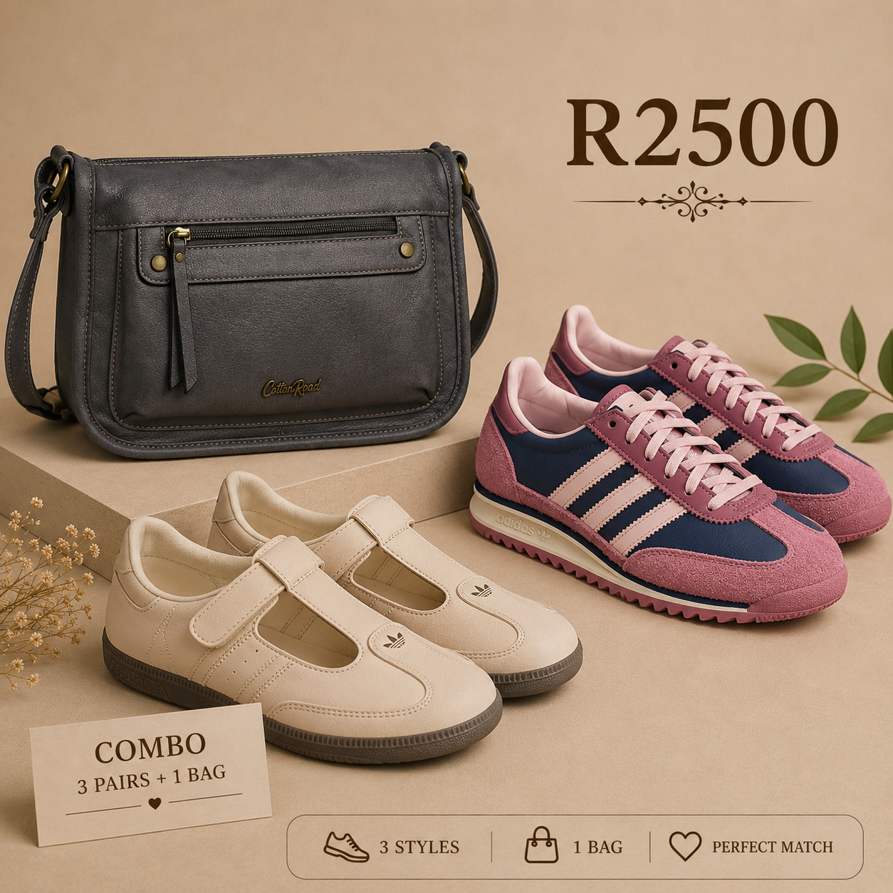 Combo Pink Baby doll