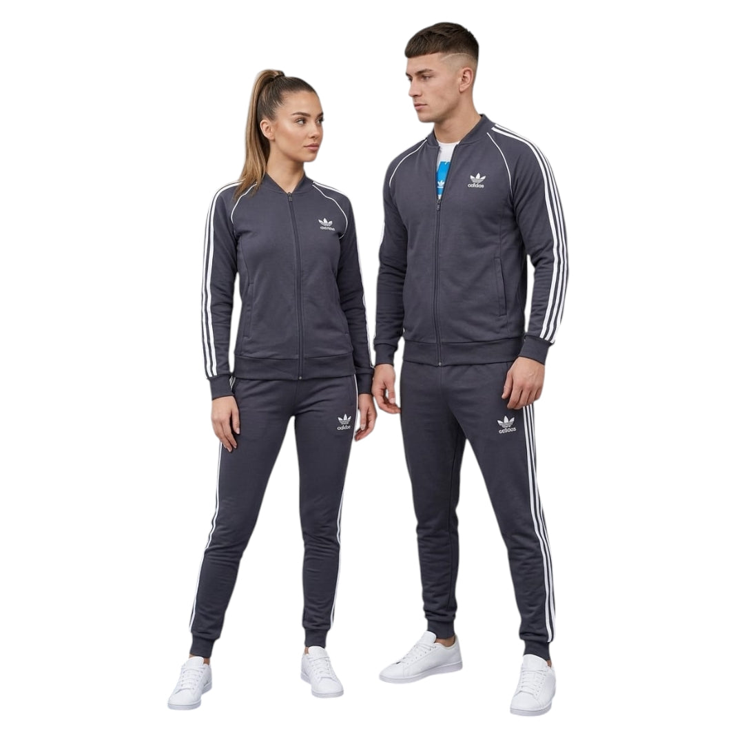 Adidas Unisex Full Zip Tracksuits
