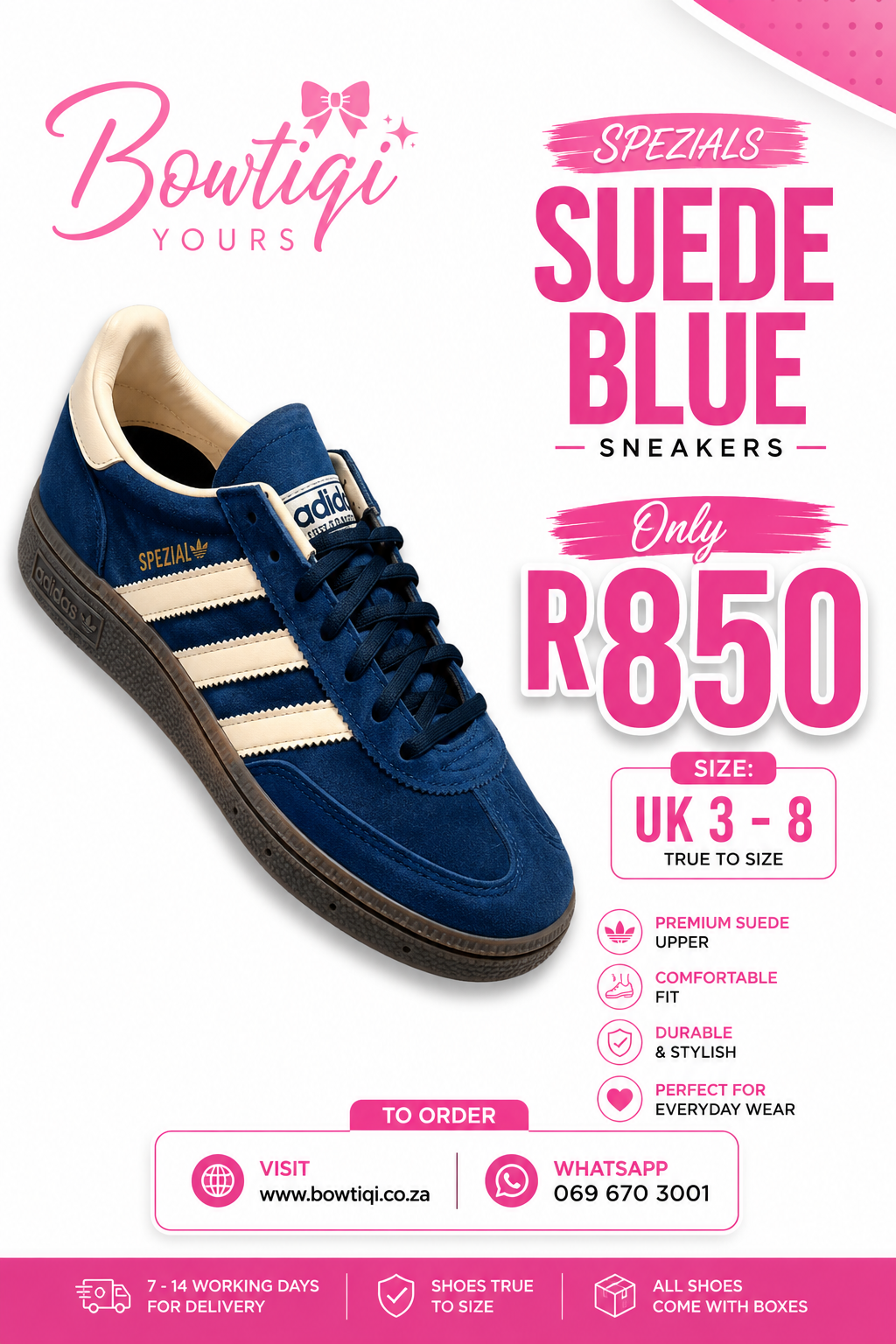 Adidas Spezials Suede Blue