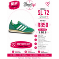 Adidas SL L72 Neon Green