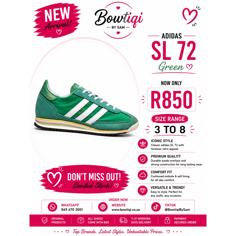 Adidas SL L72 Neon Green