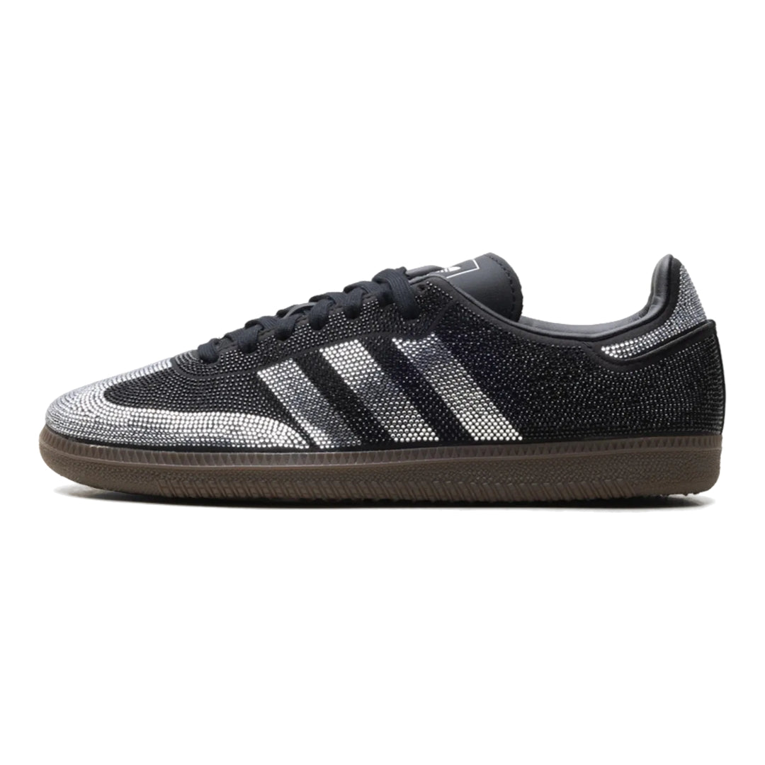 Samba Rinestone Black/Silver Stripe