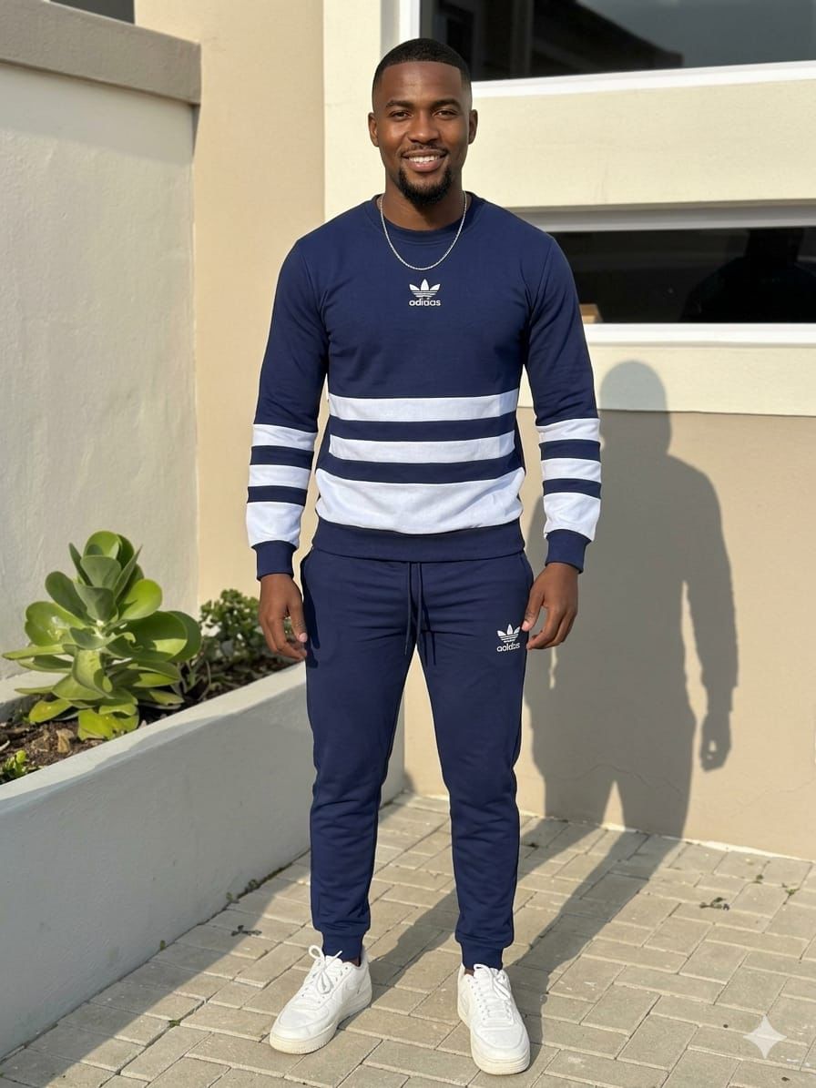Adidas Vertistripe No Zip Tracksuit