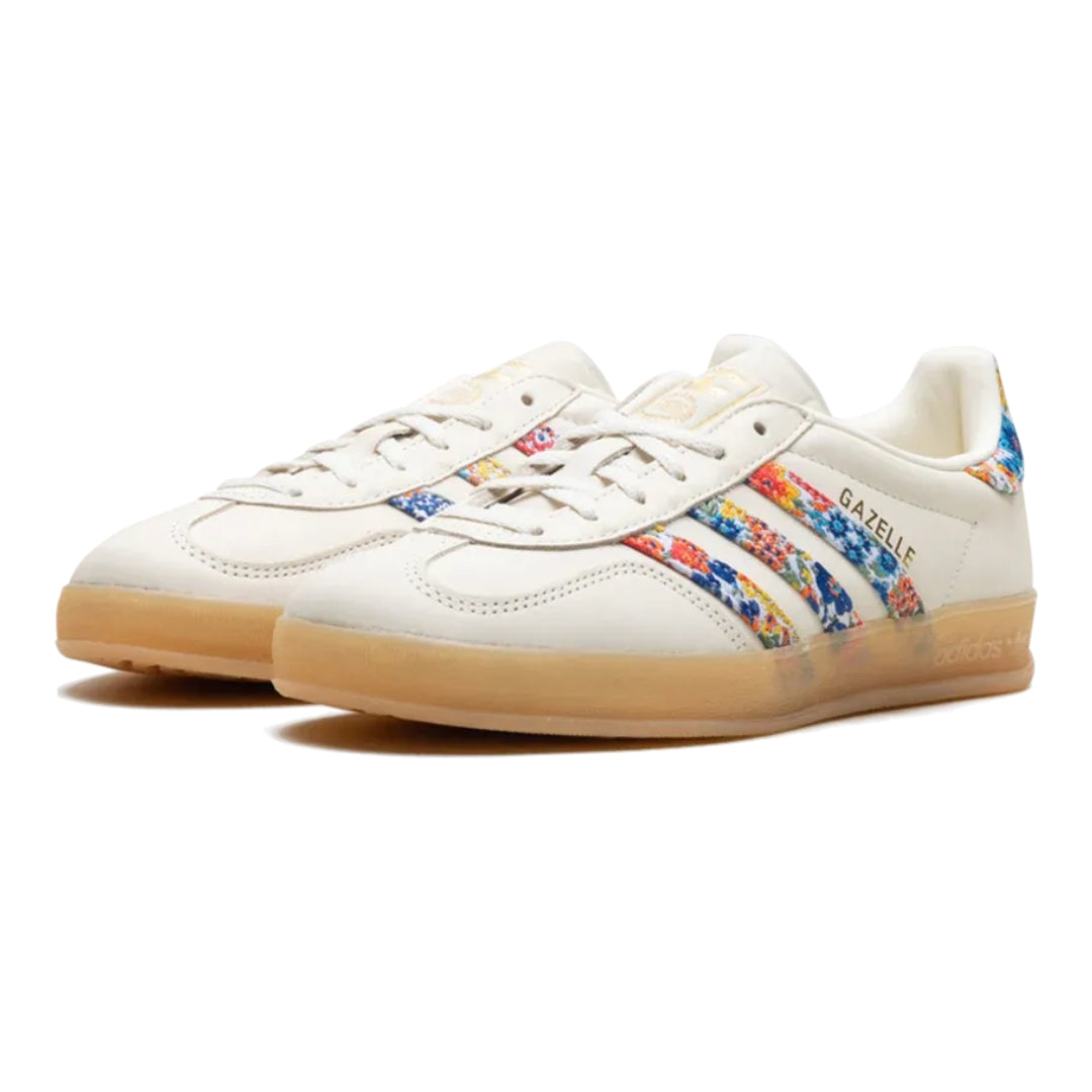 Gazelle Beige Floral Stripe