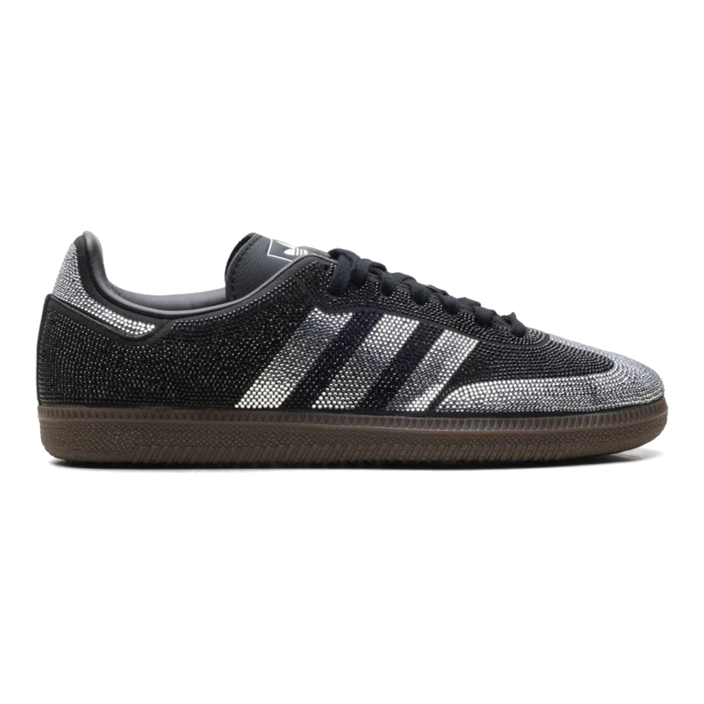 Samba Rinestone Black/Silver Stripe