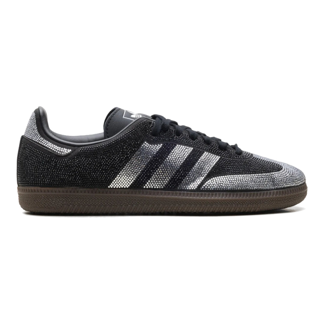 Samba Rinestone Black/Silver Stripe
