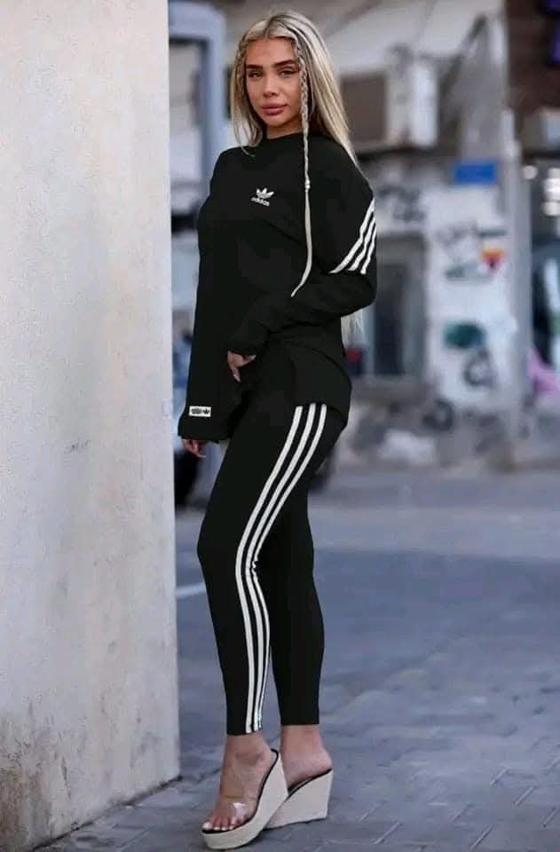 Adidas Ladies Tights And Top