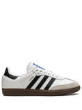 Samba White on Black Stripe