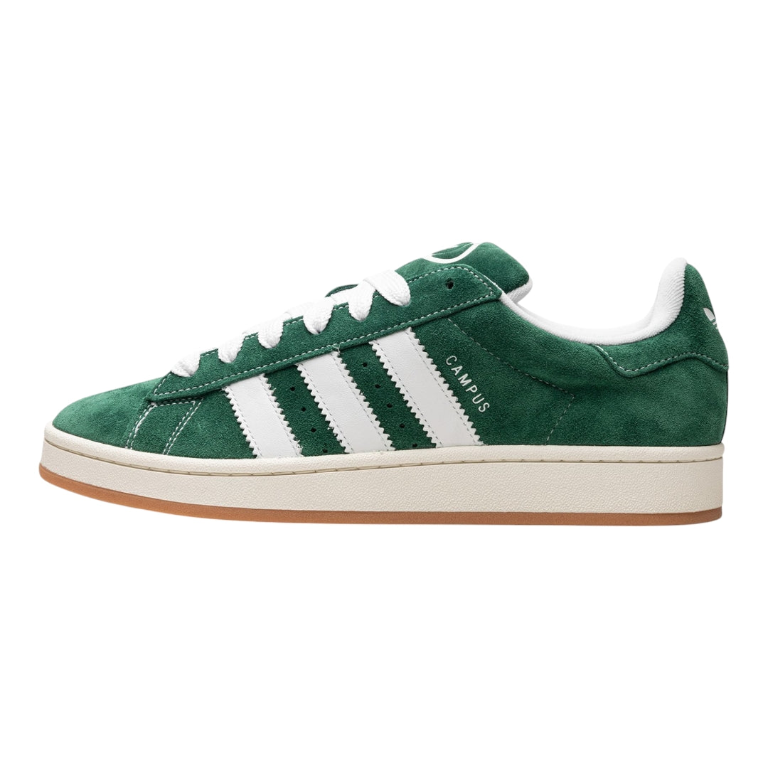 Campus Brushed Green and White Stripe