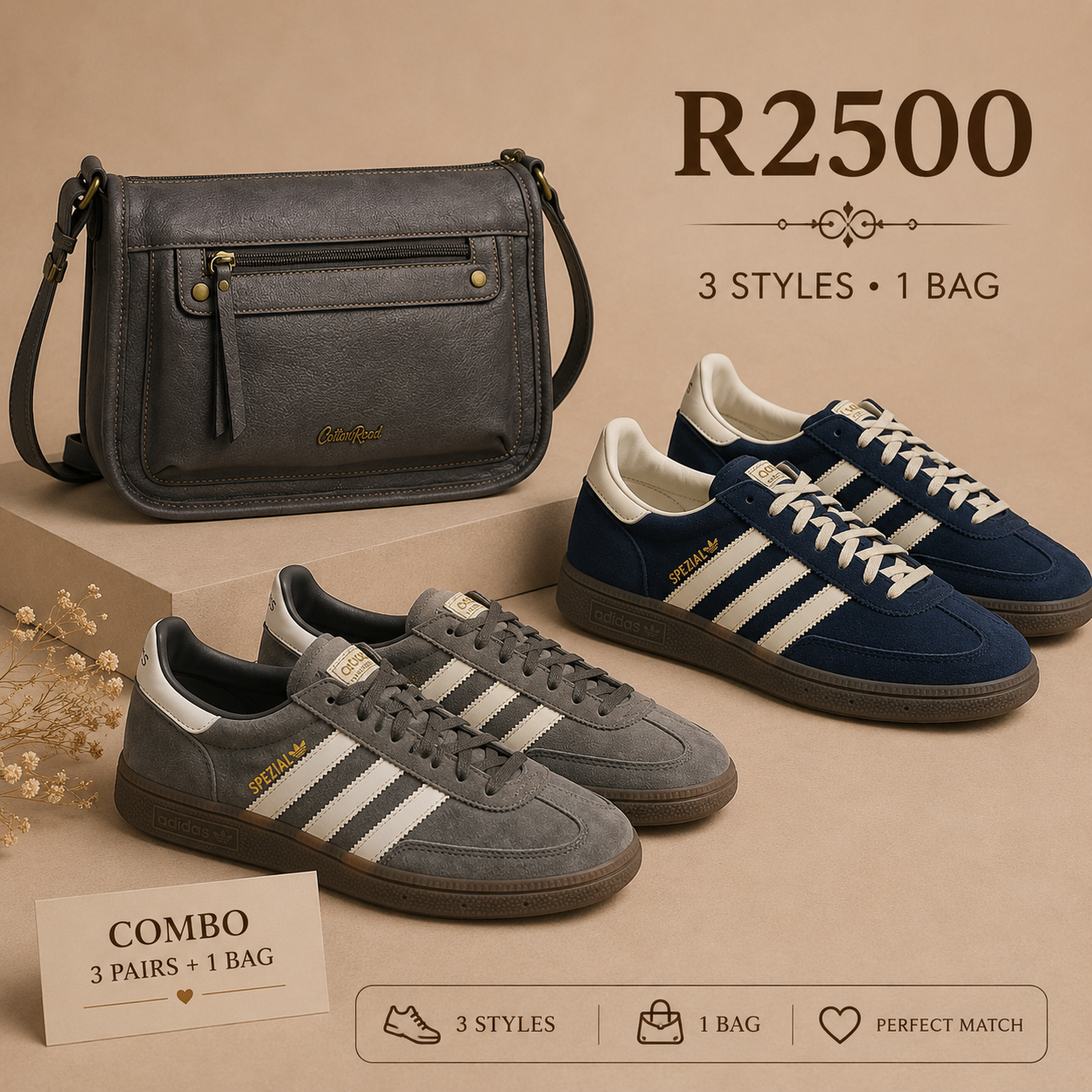 Samba Grey Combo